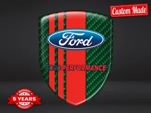 Ford Insignias Resina Diseño Personalizado Etiquetas Superiores